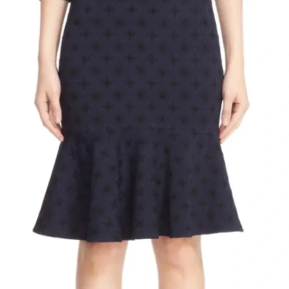 St.John Black Label Trumpet Hemline Dress